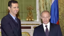 Vladimir Putin y Basher al-Assad
