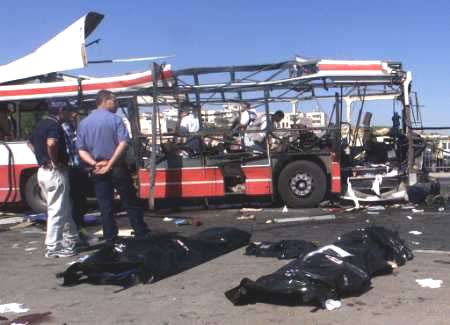 Ataque terrorista, Israel