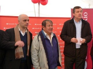De izq. a der.: Alvarez, Flores y Cristofani