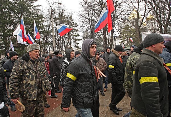 Tropas rusas en Ucrania