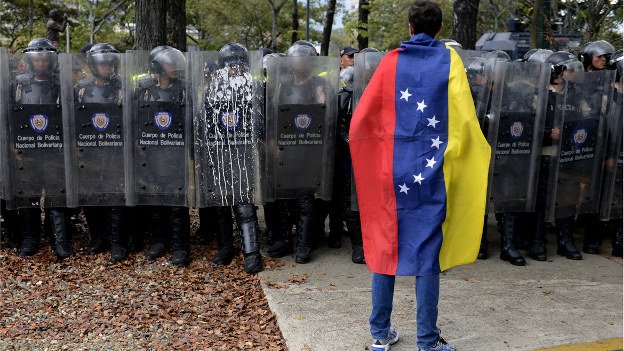 Represión en Venezuela