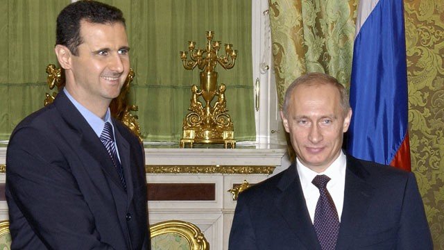 Vladimir Putin y Basher al-Assad